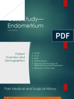 Case Study - Endometrium: Josh Barrus