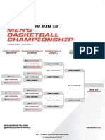 Big 12 Men's Bracket