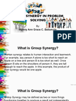 Group Synergy in Problem Solving (Edited)