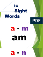 Basic Sight Words