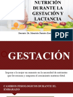 Nutrición Durante La Gestación y Lactancia