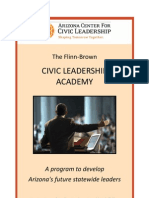 Fall 2011 Civic Leadership Academy Brochure