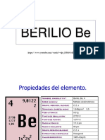 Berilio 20 - 21