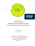 Studi Fenomenologi Stres Kerja Perawat Profesional Di Ruang Rawat Inap Rsud Pasar Minggu Jakarta Selatan