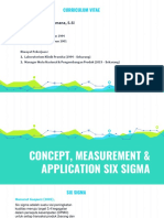 Concept, Measurement & Application Six Sigma