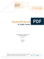 Standard EPC Documents: III. Public Tender
