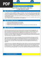 Chapter Ii: Unpacking The Self A. The Digital Self: Study Guide For Module No. - 11