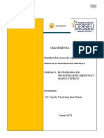 Guía Didactica Cerseu - Praxis de La Investigación