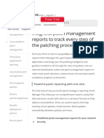 Patch Management Reports - ManageEngine Patch Manager Plus