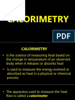 LESSON 2. Calorimetry