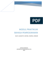 Textbook IST103 Modul Praktikum Bahasa Pemrogramn