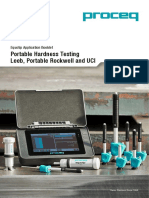 Equotip Application Booklet Portable Hardness Testing Using Leeb Portable Rockwell UCI