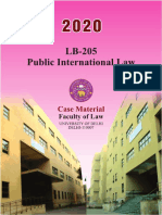 LB-205 Public International Law-I Full Material January 2020