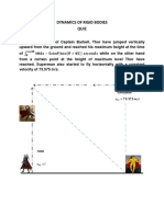 Dynamics of Rigid Bodies New Quiz