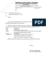 Format Surat Ijin Penelitian Pascasarjana Disertasi