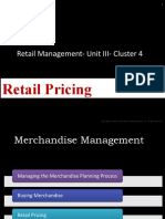 Retail Management-Unit III - Cluster 4