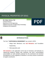 Physical Properties of Soils