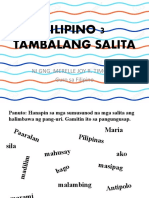 Tambalang Salita