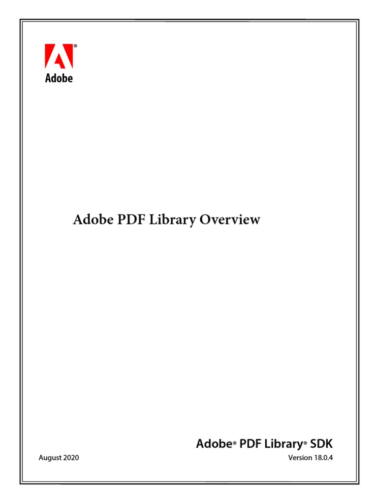 Adobe PDF Library SDK | PDF | Zip (File Format) | Library (Computing)