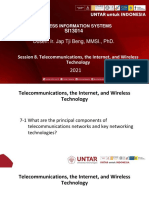 PPT BIS Sesi 8 - 2021 - Telecommunications, The Internet and Wireless Technology