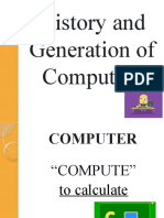 1 History and Generation of Computers