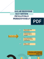 PPT Masalah Ekonomi Dan Sistem Pengaturan Perekonomian