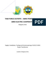 Task Force Duterte - Abra Power (Tfd-Ap) Abra Electric Cooperative