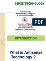Antisense Technology: Presented by
