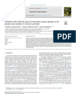 Variation in The Aromatic Nature of Nam Hom Coconut Depends On The Presence and Contents of 2 Acetyl 1 Pyrroline