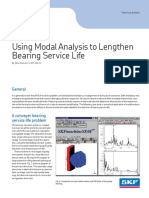 Using Modal Analysis To Lengthen Bearing Service Life: General