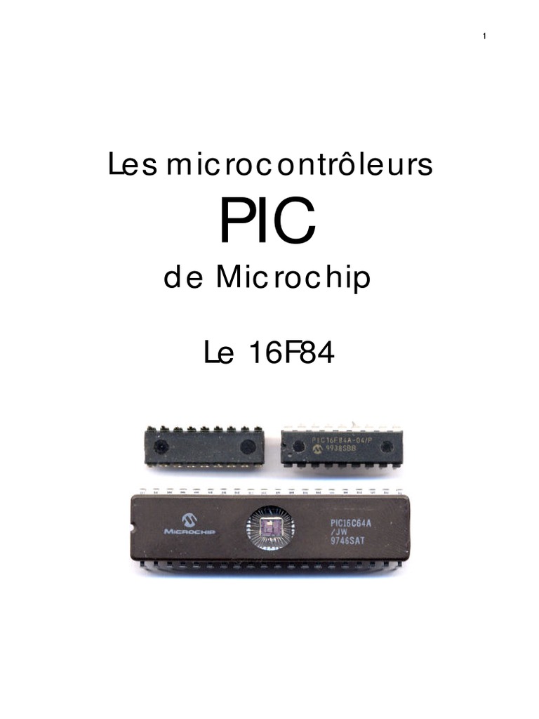 Cours Pic16f84 Mod | PDF | Assembleur | Programme informatique