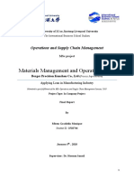 Material Process Reengineering Dissertation Abstract