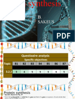 Protein Synthesis: Genes, Transcription, Translation and Mutations