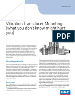 Vibration Transducer Mounting