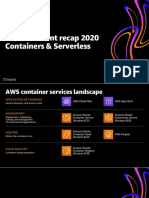 5 ReInvent Recap 2020 Container - Serverless