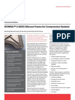 DOWSIL™ 3-82XX Silicone Foams For Compression Gaskets: Consumer Solutions