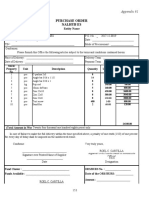 Purchase Order Nalhub Es: Appendix 61