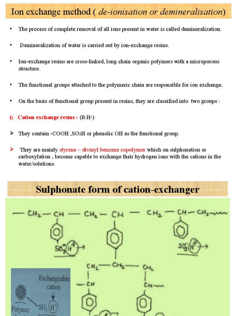 A Comprehensive Overview of Ion Exchange Water Treatment Through