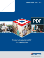 Encouraging Sustainability Empowering Lives: Annual Report 2012 - 2013