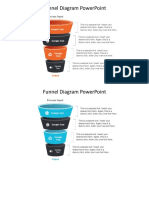 Funnel Diagram Powerpoint: Process Input