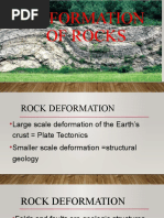 Deformation of Rocks