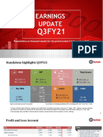 Earnings Update and Q3 Results