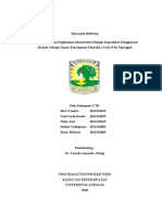 Telaah Jurnal - Hubungan Pengetahuan Masyarakat Dengan Penggunaan Makser Untuk Pencegahan Covid-19 - U2