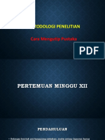 Pertemuan Xii