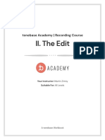 Academy Recording Course Workbook II