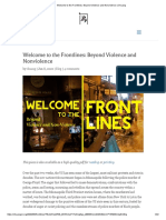 Welcome To The Frontlines - Beyond Violence and Nonviolence - Chuang