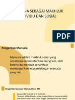 ISBD 3. Manusia SBG Makhluk Individu Dan Sosial