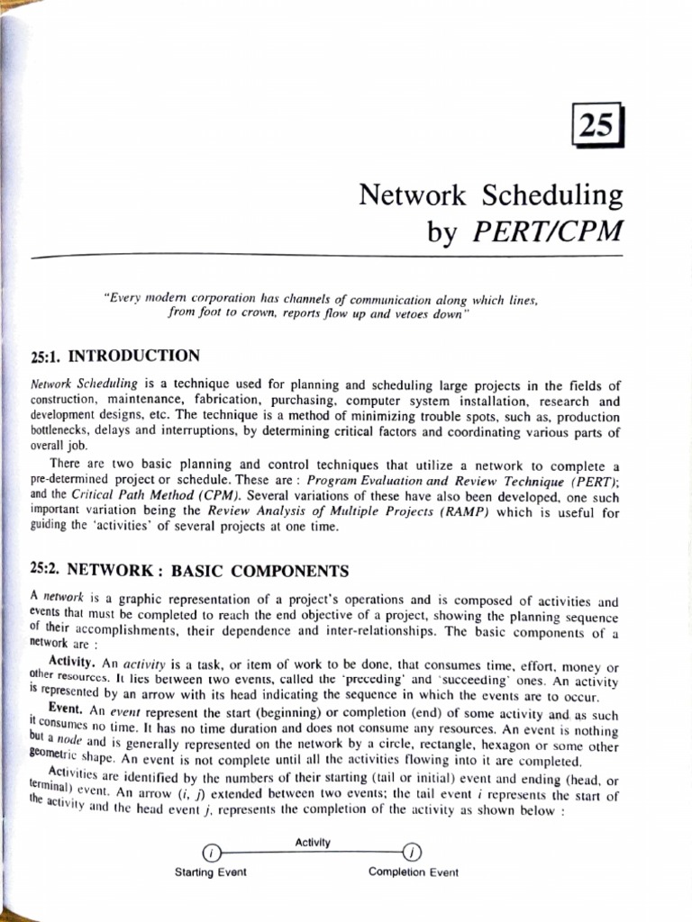 Unit-4 PERT & CPM | PDF | Normal Distribution | Standard Deviation