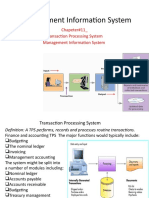 Chapeter#11 - Transaction Processing System Management Information System