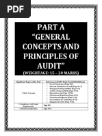 2. PART A – Performance of audit and reporting